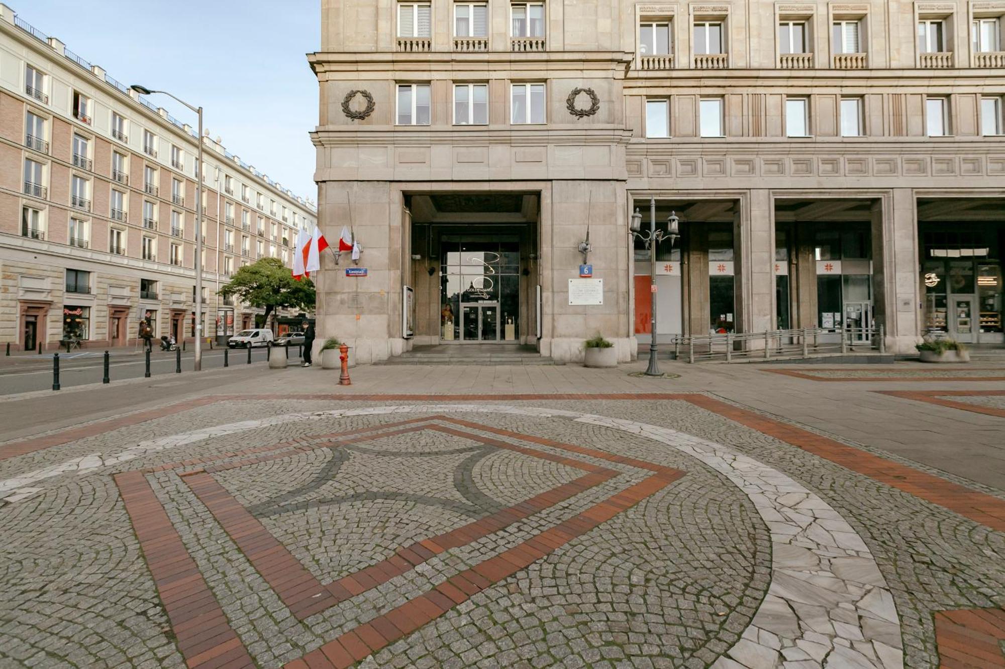 Plac Konstytucji 6 Orange - Dla 4 Osob - Bezplatny Parking - Free Parking - Piekny Widok Na Panorame Warszawy Varšava